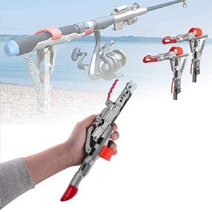 Stainless Steel Rod Stand - Set of 2 Automatic Spring