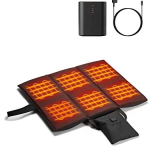 Battery-Powered Heated Seat Cushion - 