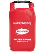 WELL-STRONG Waterproof First Support Equipment Roll High Boat Emergency Equipment with Buckles for Fishing Kayaking Boating Swimming Tenting Rafting Seashore Crimson.