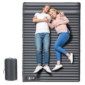 Double Sleeping Pad for Camping, Extra Thick
