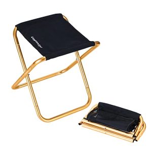 Compact and Durable: Umoonfine Folding Camp Chair with Foot Rest for Outdoor Activities