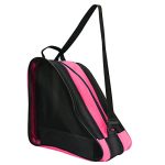 Roll in Style: Breathable Roller Skate Bag for Skaters of All Ages (Pink)