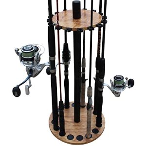 Rush Creek Creations Round 16 Fishing Rod Rack