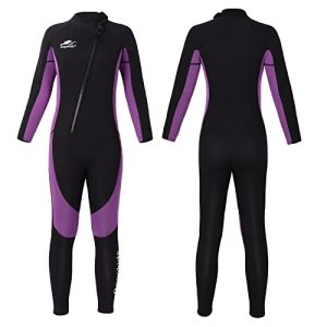 Kids Full Wetsuit 2.5mm Neoprene - Keep Warm & Sun Protection for Water Sports 🏄‍♂️