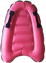 Light Blue Inflatable Surfing Body Board – Portable