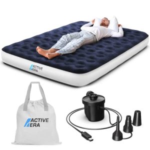 Active Era Luxury Camping Air Mattress with Built-in Pump
