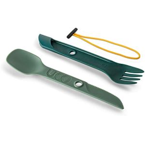 2-Piece Swap Spork Set - Versatile Camping Utensil with Spoon, Fork, and Knife for On-The-Go Adventures