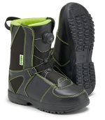 Matrix Unisex Grown-up 880 Heat Insulated Light-weight Snowboard Boots, Black/Green, 9