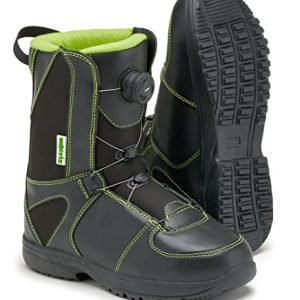 Matrix Unisex Grown-up 880 Heat Insulated Light-weight Snowboard Boots, Black/Green, 9
