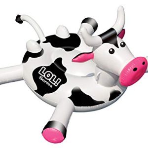 Cow Inflatable Pool Float - Durable Vinyl Design