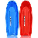 Snow Sled 2-Pack - 48" Plus Size Toboggan for Kids