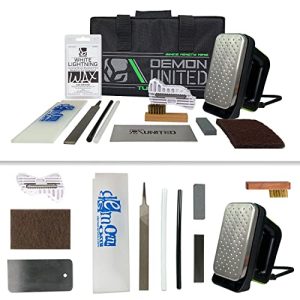 Demon United USA Bronze Edition Ski & Snowboard Tuning Kit - Premium Wax Iron Included