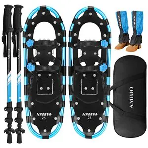 Experience Winter Wonderland with Lightweight Snowshoes - Perfect for All Ages