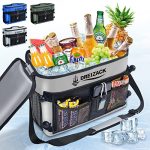Kayak Cooler Behind Seat for Kayak with Garden Chair Model Seat Cooler Bag Behind Seat, Splash Seat Ice Chest Cooler Kayak Equipment for Kayaking Tenting Journey Seashores.