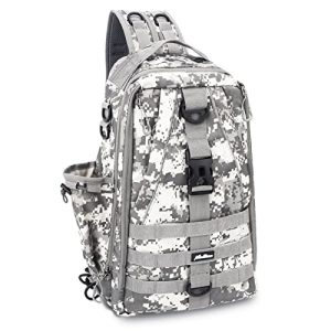 "Fisherman's Dream: Ultralight Fishing Tackle Backpack with Rod Holder
