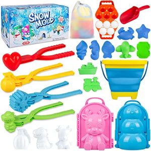 Snow Toys for Kids Outdoor 20Pcs Snowball Maker Toy Set - Unleash Winter Fun!
