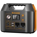 Moveable Energy Station, 300W 296Wh Energy Financial institution with 110V Pure Sine Wave AC Outlet and LED Mild for Outside Tenting and Emergency, 80000mAh Backup Battery Energy Provide for CPAP Machine.