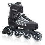 Adjustable Blades Roller Skates - , Women, Men, Kids, Boys, Beginners - Indoor & Outdoor - Sizes 6.5, 7, 7.5, 8