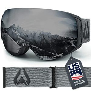 Outfitters Roca Snowboard & Ski Goggles - Interchangeable Lens - Premium Snow Goggles