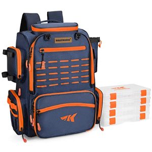 Bait Boss Fishing Tackle Backpack with Rod Holders - Your Ultimate Outdoor Companion