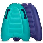 Inflatable Boogie Boards for Seashore Slip and Slide Physique Boards Raft Blow Up Surfboard Water Board for Seashore Journey Pool Water Board Enjoyable Toy Study to Swim Kick Boards for Children and Adults.