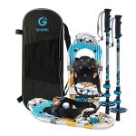 Shop the 16 Inch Children's Snowshoe Set with Poles and More - Blue