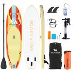 WOLF ARMOR Inflatable Stand Up Paddleboard: Your Adventure Partner on the Water!