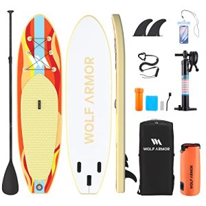 WOLF ARMOR Inflatable Stand Up Paddleboard: Your Adventure Partner on the Water!