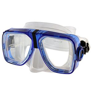 Scope Scuba Dive Snorkel Mask with Rx Prescription Lenses – See Clearly Underwater