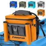 Kayak Cooler, Waterproof Kayak Seat Again Cooler for Kayaking with Shoulder Strap for Kayak Seat to Maintain Drinks Cool for Journey, Seashores, Tenting.