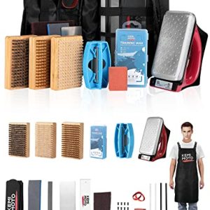 Complete Snowboard Wax Kit with Iron and Tuning Essentials