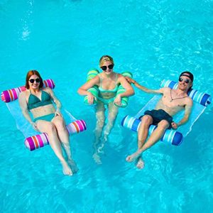 3 Pack Inflatable Pool Float Hammock Set - Ultimate