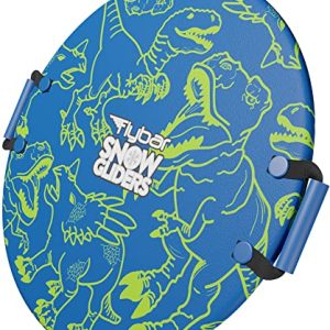 Snow Sled for Kids - Lightweight Foam Saucer Disc Sled, Easy Grip Handles