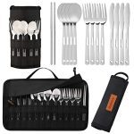 Stainless Steel 13 Piece Family Cutlery Picnic Utensil
