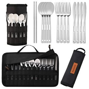 Stainless Steel 13 Piece Family Cutlery Picnic Utensil