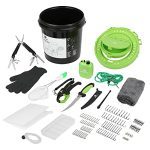 Mossy Oak 126PC Fishing Instrument Equipment, Fishing Gear with 25 in 1 Fishing Multitool Pliers, Bait Bucket with Lid, Pace Aerator, Fish Fillet Knife, Fishing Hook Equipment, Fish Hook Remover, Fishing Presents for Males.