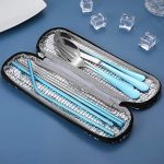 Reusable Silverware Set To Go Portable Cutlery Set - Image 5