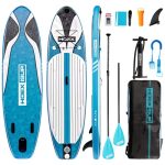 Inflatable Stand Up Paddle Board 10'6'' - Versatile Paddleboards for All Skill Levels - Complete