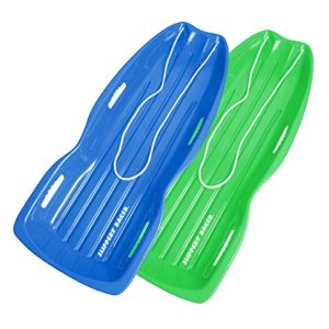 Slippery Racer Downhill Toboggan Snow Sled Twin
