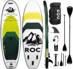 Inflatable Stand Up Paddle Boards with Premium SUP Paddle Board Equipment, Vast Secure Design, Non-Slip Consolation Deck for Youth & Adults (Lime).