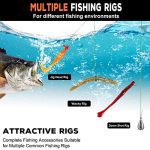 Complete Fishing Fishing Gear for Bass, Trout, Catfish: Hooks, Weights, Round Split Shot - Image 6