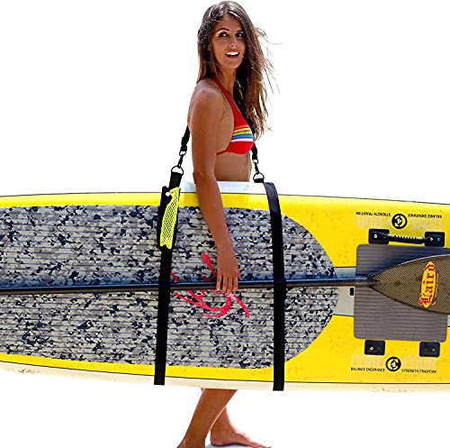 Effortless Paddleboard Transport: SUP Carrying Strap for Paddleboard and Equipment, for Men and Women.