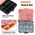 Complete Fishing Fishing Gear for Bass, Trout, Catfish: Hooks, Weights, Round Split Shot - Image 4