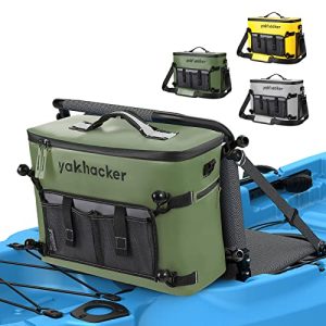 Kayak Cooler, Waterproof Seat Again Cooler for Kayaks with Garden-Chair Type Seats, Kayak Equipment Cooler Bag, Moveable Ice Chest Cooler for Kayaking, Journey, Lunch, Seashores & Journeys.