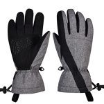 Ski Gloves, Waterproof Snow Gloves Windproof Winter Touchscreen Gloves Males Girls.