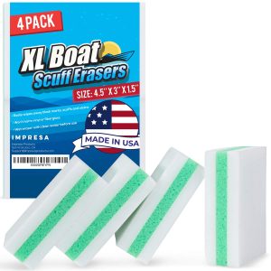 Boat Scuff Eraser 4 Pack: Your XL Solution for Superior Boat Cleaning