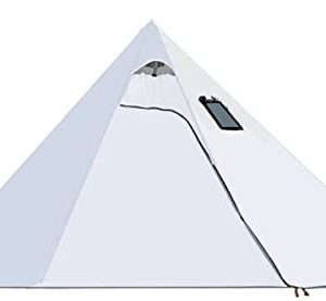 Mountaincattle Hot Tent with Stove Jack - Waterproof Teepee for Family Camping
