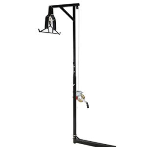 ECOTRIC Truck 2" Hitch Recreation Hoist: Elevate, Swivel, and Load with Ease - The Ultimate Game Hunter's Companion