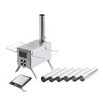 MC Tent Range: Your Ultimate Portable Stainless Steel Wood-Burning Stove