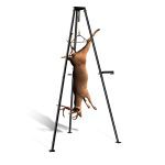  and Full Hoist Kit | Complete with Gambrel and Manual Winch | Perfect for Seasonal Game Up to 500 Pounds